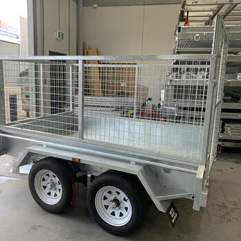 SEPTEMBER SPECIAL Tandem Trailer - 8x5 24m x 15m 2000kg with 900mm cage