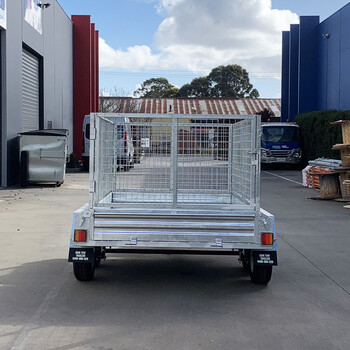 SEPTEMBER SPECIAL Tandem Trailer  8x5 24m x 15m 2000kg With 600mm cage